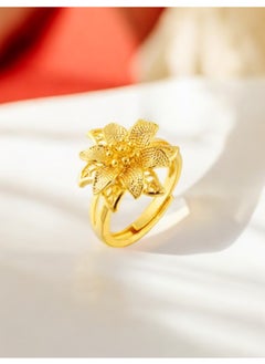 GOLDMAX 21k Gold Plated Ring For Women One Size  - Image 1
