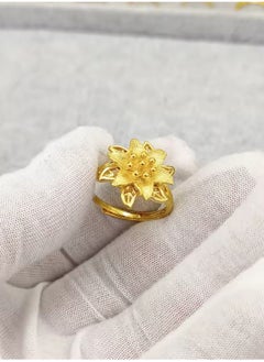 GOLDMAX 21k Gold Plated Ring For Women One Size  - Image 3