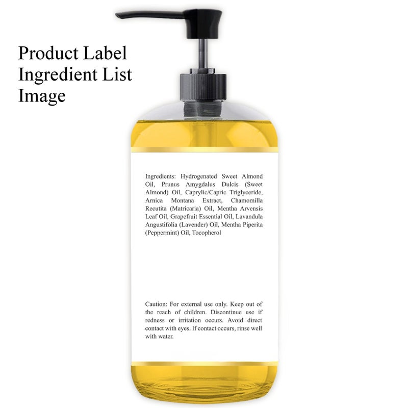 Essentially KateS Sore Muscle Massage Oil 8 Fl Oz - Arnica Extract and Peppermint - Soothe Sore and Tired Muscle and Joints - Image 4