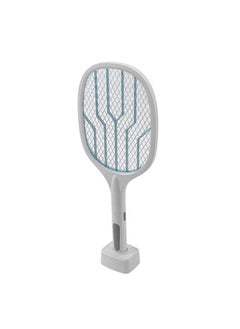 Eworld Electric Mosquito Swatter Racket with UV Light, USB Rechargeable Bug Zapper Fly Killer for Indoor and Outdoor  - Image 3