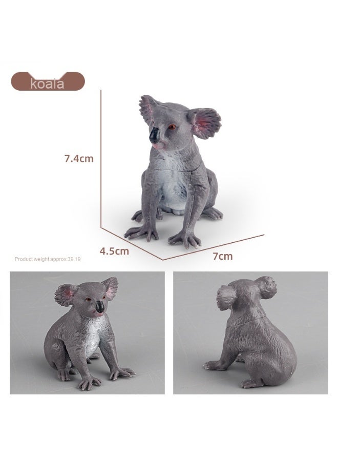 NIBEMINENT Cross-Border New Educational Realistic Forest Wildlife Animal Model Toys