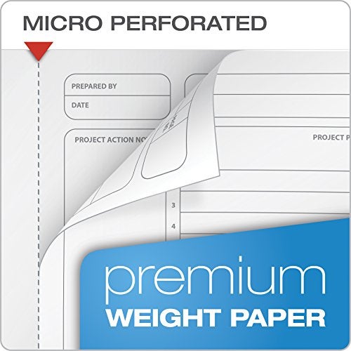 Ampad Gold Fibre Designer, Project Planner,Size 9-1/2 x 7-1/4, Asst Covers, 84 Sheets per Notebook (20-817),White - Image 4