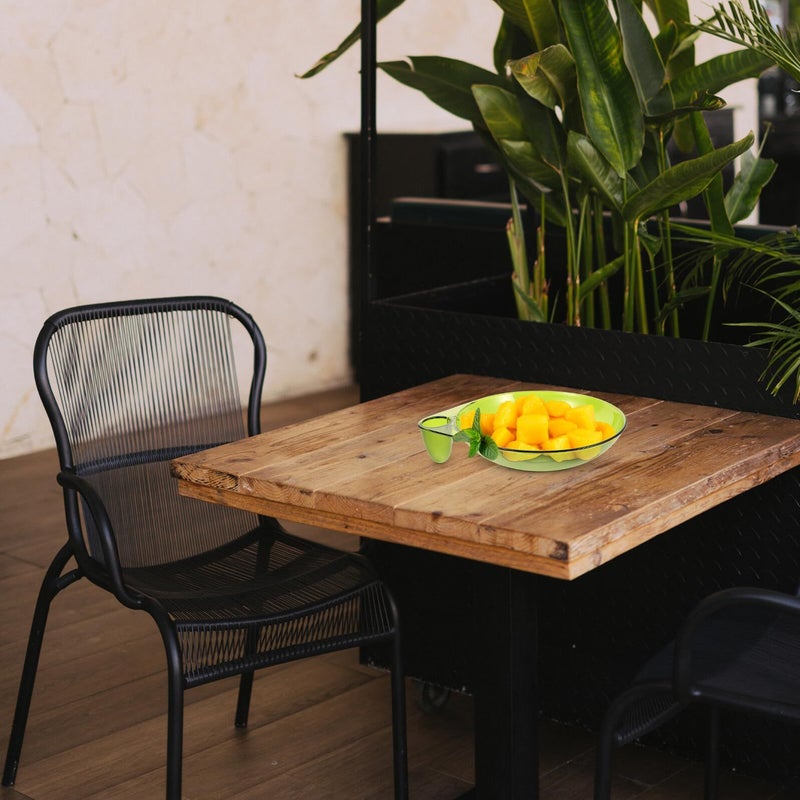 Decorative Green Fruit Serving Tray Dish Bowl for Snacks Kitchen Countertop Living Room Table - Image 5
