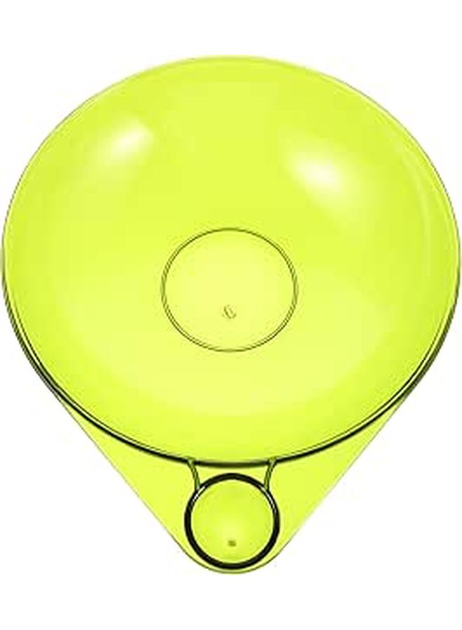 Decorative Green Fruit Serving Tray Dish Bowl for Snacks Kitchen Countertop Living Room Table - Image 1