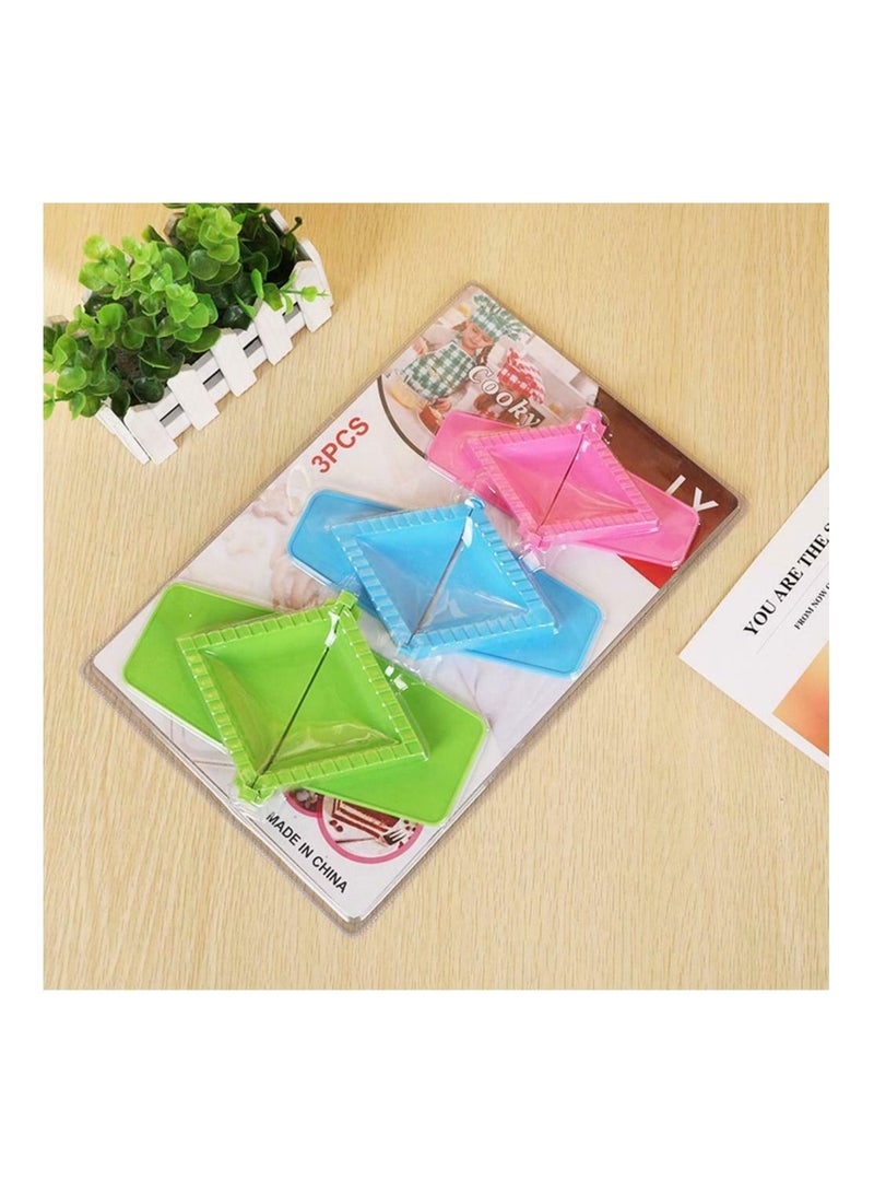 DubaiGallery 3PCS COLORFUL SAMOSA MOULDS - Image 2