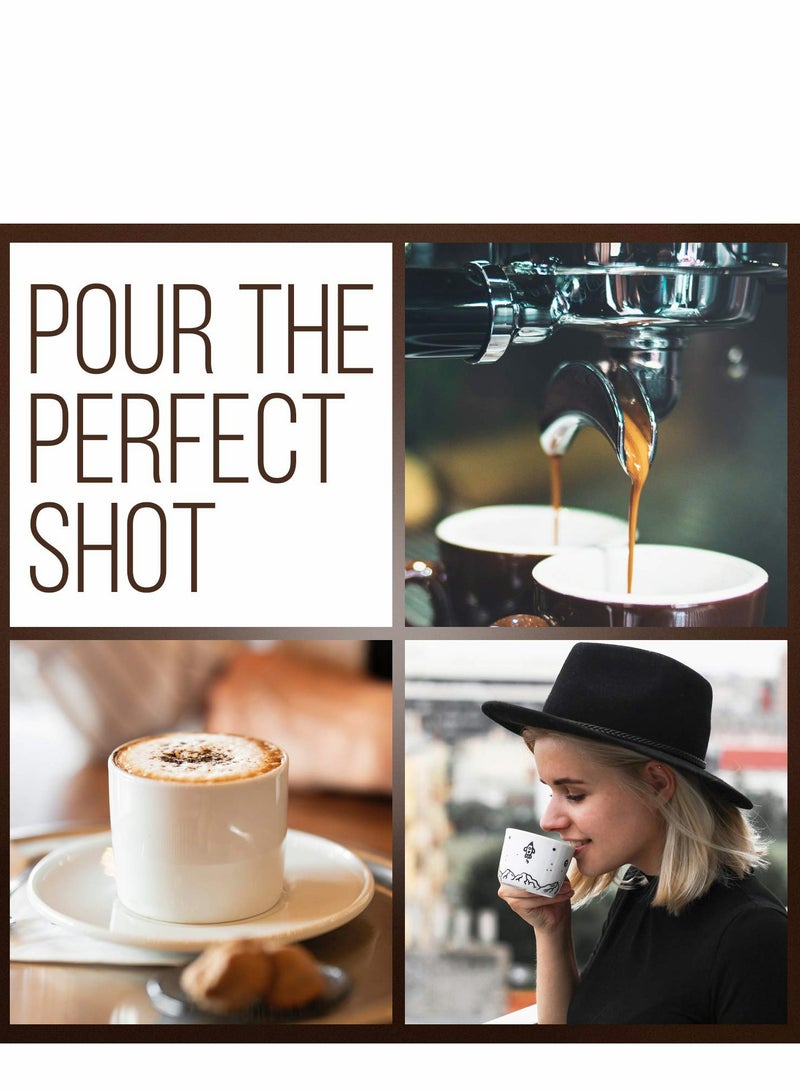 إكسفور Espresso Cleaning Disc for Select Breville Machines, 2Pcs 54mm Backflush Makers Comparable to Part BES870XL/11.2 Rubber Disks - Image 4