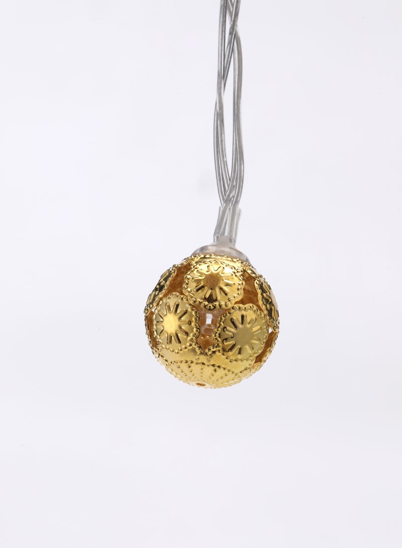 LAWAZIM Generic Plastic String 20 Lamps 20cm |String Lights,Indoor String Lights for Bedroom,Classroom,Outdoor String Lights for Patio,Garden,Party,Wedding - Image 3