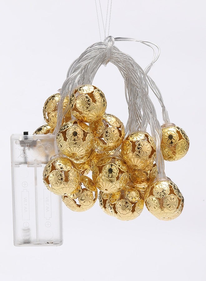 LAWAZIM Generic Plastic String 20 Lamps 20cm |String Lights,Indoor String Lights for Bedroom,Classroom,Outdoor String Lights for Patio,Garden,Party,Wedding - Image 4