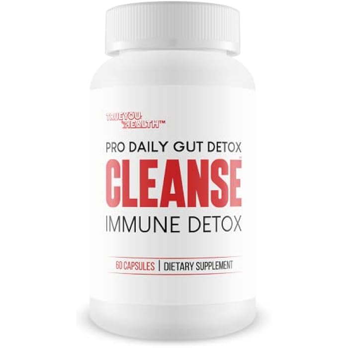 Pro Daily Gut Detox Cleanse Immune Detox - Detox Cleanse with Probiotics - Promote Reduced Bloating for Healthy Appearance - Naturally Aid Digestion & Gut Health - Acai Berry Cleanse Immune Support - Image 1