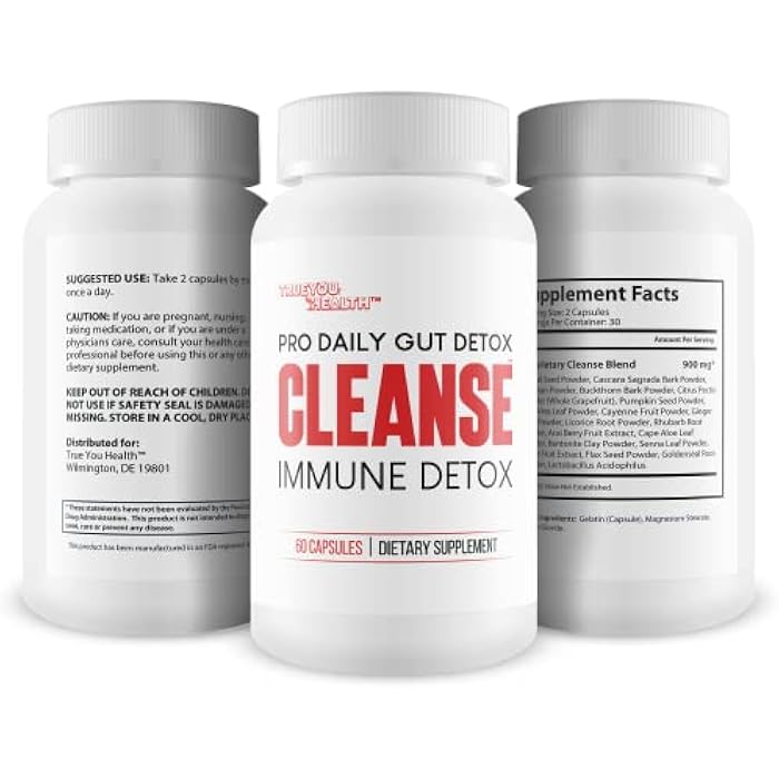 Pro Daily Gut Detox Cleanse Immune Detox - Detox Cleanse with Probiotics - Promote Reduced Bloating for Healthy Appearance - Naturally Aid Digestion & Gut Health - Acai Berry Cleanse Immune Support - Image 4