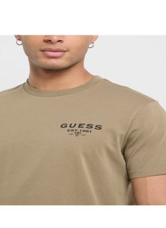 GUESS Crew Neck Short Sleeve T-Shirt  - Image 3