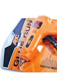 ABC Hot glue gun 60W , with on/off switch for added safety, built-in mounting base, 220-240V, suitable for 11.2mm (2 Glue Sticks) diameter glue sticks, non-slip for greater comfort during use, suitable for decoration and craft projects  - Image 3
