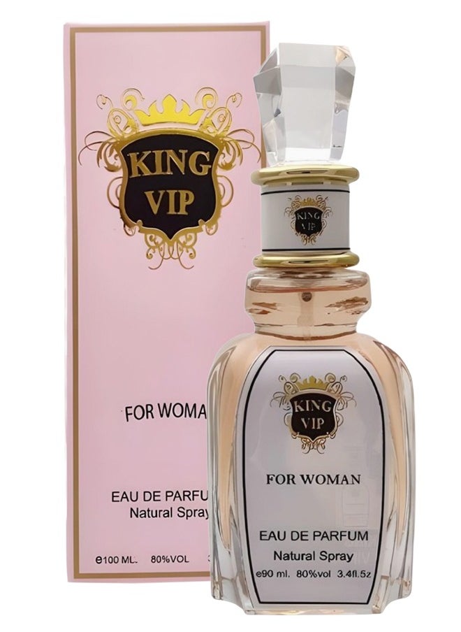 King - 5 Pieces King Vip Perfume For Women 90ml EDP - Image 1