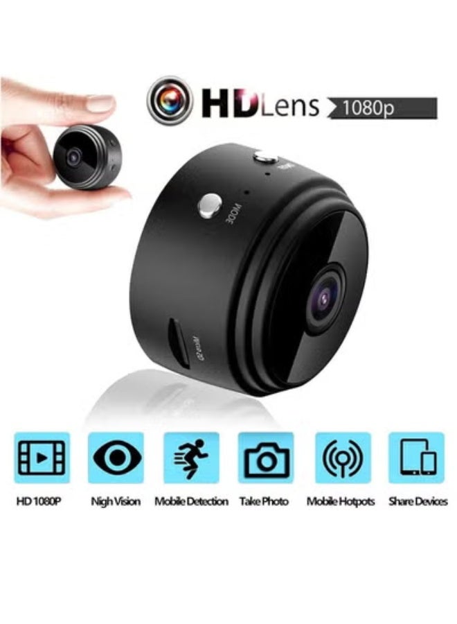 AROAQ Mini Security Camera, 1080P High Definition Video Camera, Home Office Security Camera, Night Motion Detection  - Image 3