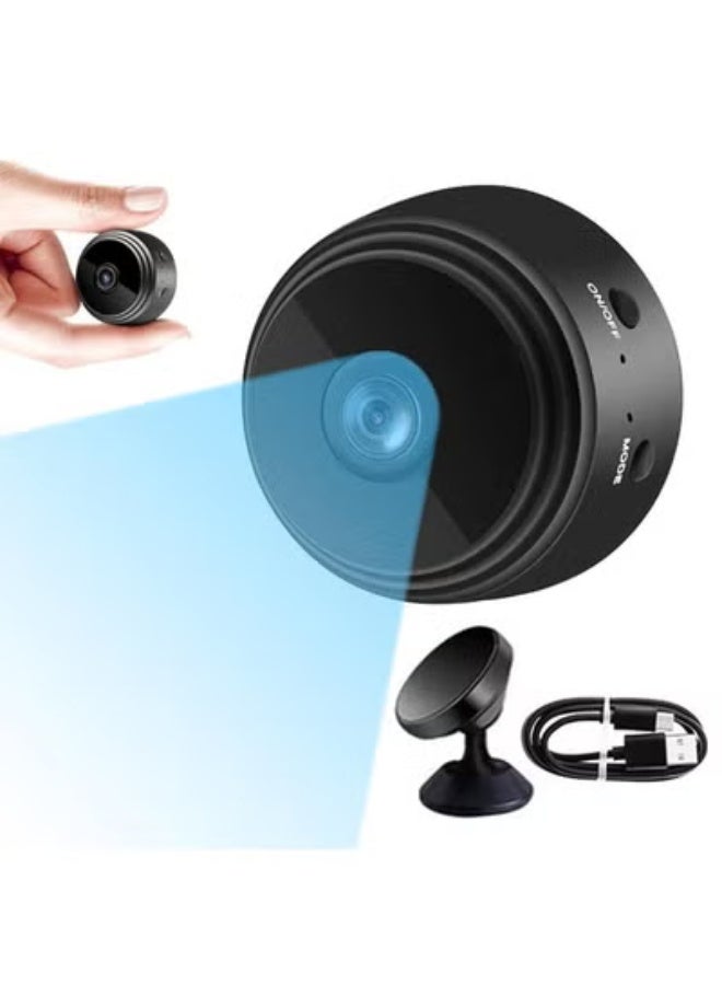 AROAQ Mini Security Camera, 1080P High Definition Video Camera, Home Office Security Camera, Night Motion Detection  - Image 1