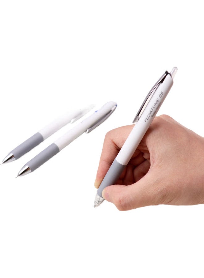 Pentel Light Feather Series 0.5Mm Retractable Gel Pen, Soft Grip, For Students And Office Use, Ballpoint Pen (Refill Zrn5), Black, Bzn205-Ax - Image 2