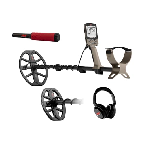 MINELAB X-Terra Elite Expedition, Waterproof, All Terrain Treasure Metal Detector, Multi-IQ Precision Targeting, Included V8X Coil, V12X Coil, ML85 Headphones, Charging Cable & PRO-FIND 40 Pinpointer - Image 1
