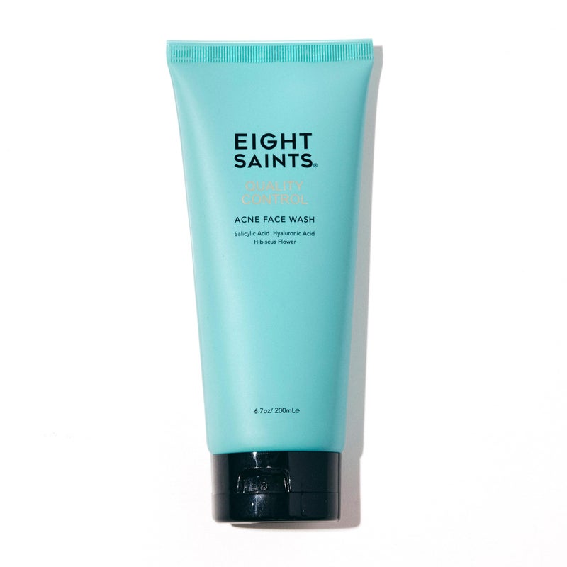 Eight Saints Quality Control Acne Face Wash Reduce Acne and Prevent Future Breakouts with 2 Salicylic Acid Hyaluronic Acid and Hibiscus Flower 67 Ounces - Image 2