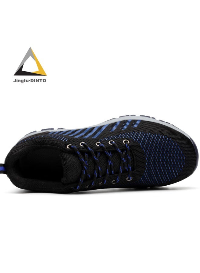 Jingtu Jingtu Safety Shoes For Men, Anti-static, Breathable, Steel Toe Cap, Puncture-resistant, Wear-resistant, Safety Work Functional Shoes Size 43 - Image 5