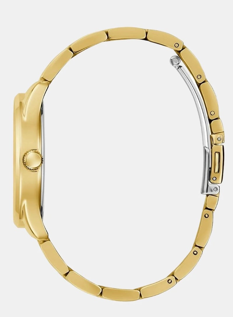 GUESS Women's Gold Analog Stainless Steel Strap Watch - GW0485L1 - Image 3