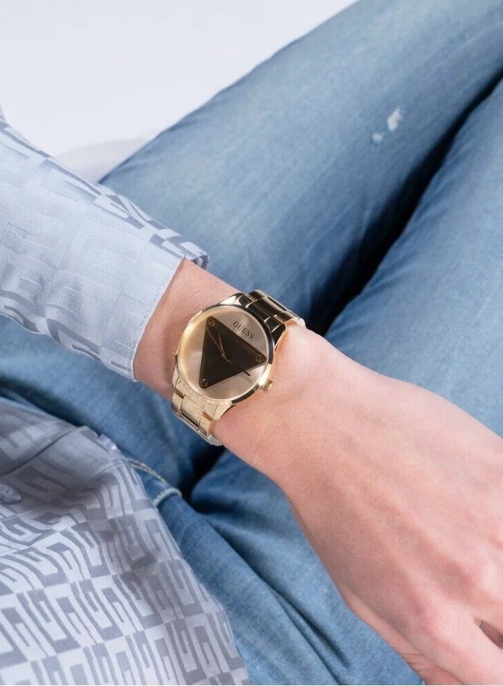 GUESS Women's Gold Analog Stainless Steel Strap Watch - GW0485L1 - Image 5