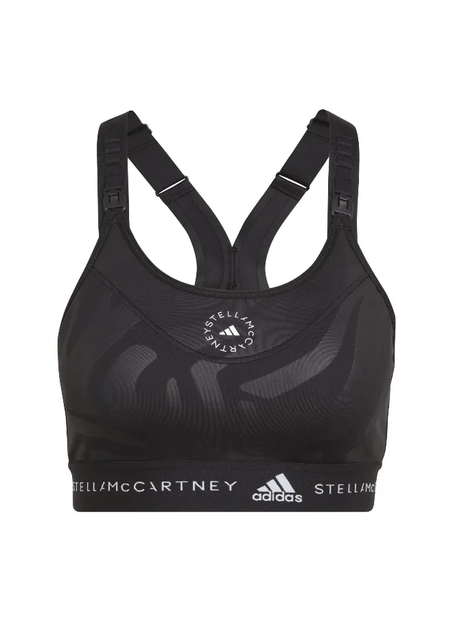 Adidas Adidas Asmc M Bra Black Training Bra For Women 75B
