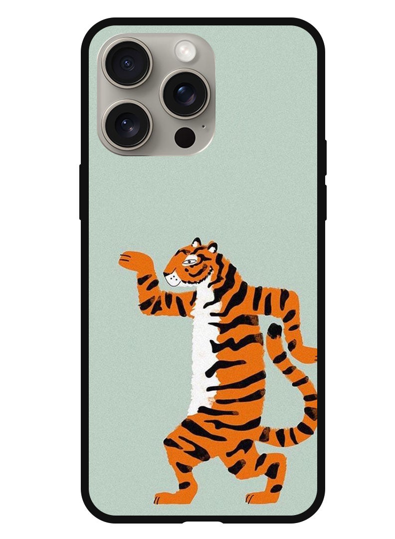 Theodor Protective Case Anti Scratch Shock Proof Bumper Cover For iPhone 15 Pro Dancing tiget - Image 1