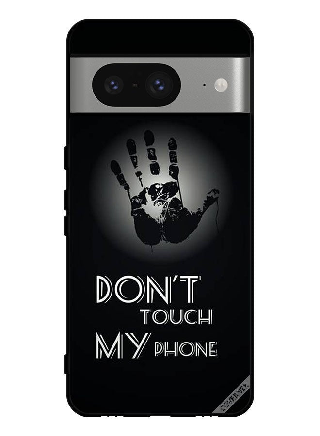 Covernex Protective Case Cover For Google Pixel 8 Don't Touch My Phone Hand - Image 1
