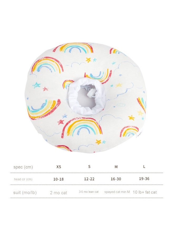 Generic Cat Cone Collar,Cute Waterproof Cat Recovery Collar,Anti-Bite Lick Wound Healing Safety Elizabethan e Collar for Cats