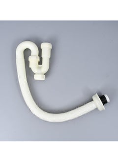 Rubik Trap Washbasin Drain Pipe, Expandable & Flexible Trap Hose for Wash Basin & Bathroom Sink (Not for Kitchen)  - Image 1