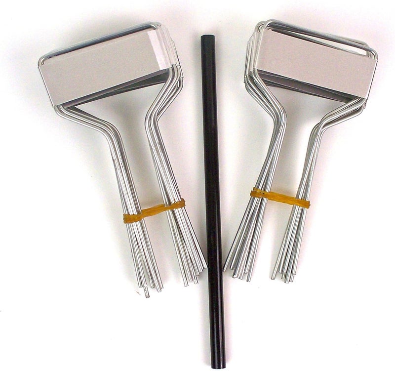 Bosmere SmallFaced Zinc Metal Plant Marker with Carbon Pencil 5 High Pack of 20 - Image 1