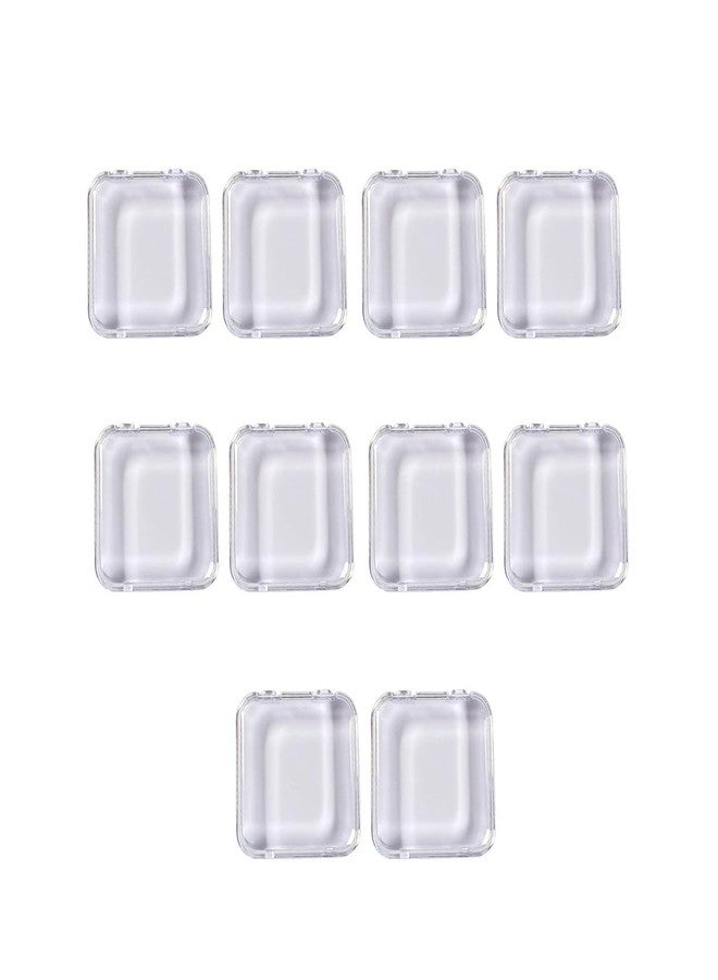 HMAA Nail Storage Box Nails Display Storage Container Transparent Nail Packaging Boxes Organizer Case Press On Nail Packaging Box for Salon Home (10 - PCS, SMALL) (Multicolor) - Image 5