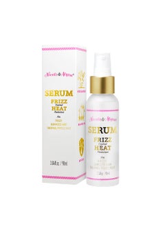Nicole  Alyssa  Hair Serum for Frizzy Dry Damaged Hair Frizz Control Heat Protectant Straightening Shine 304 fl oz Pack of 1