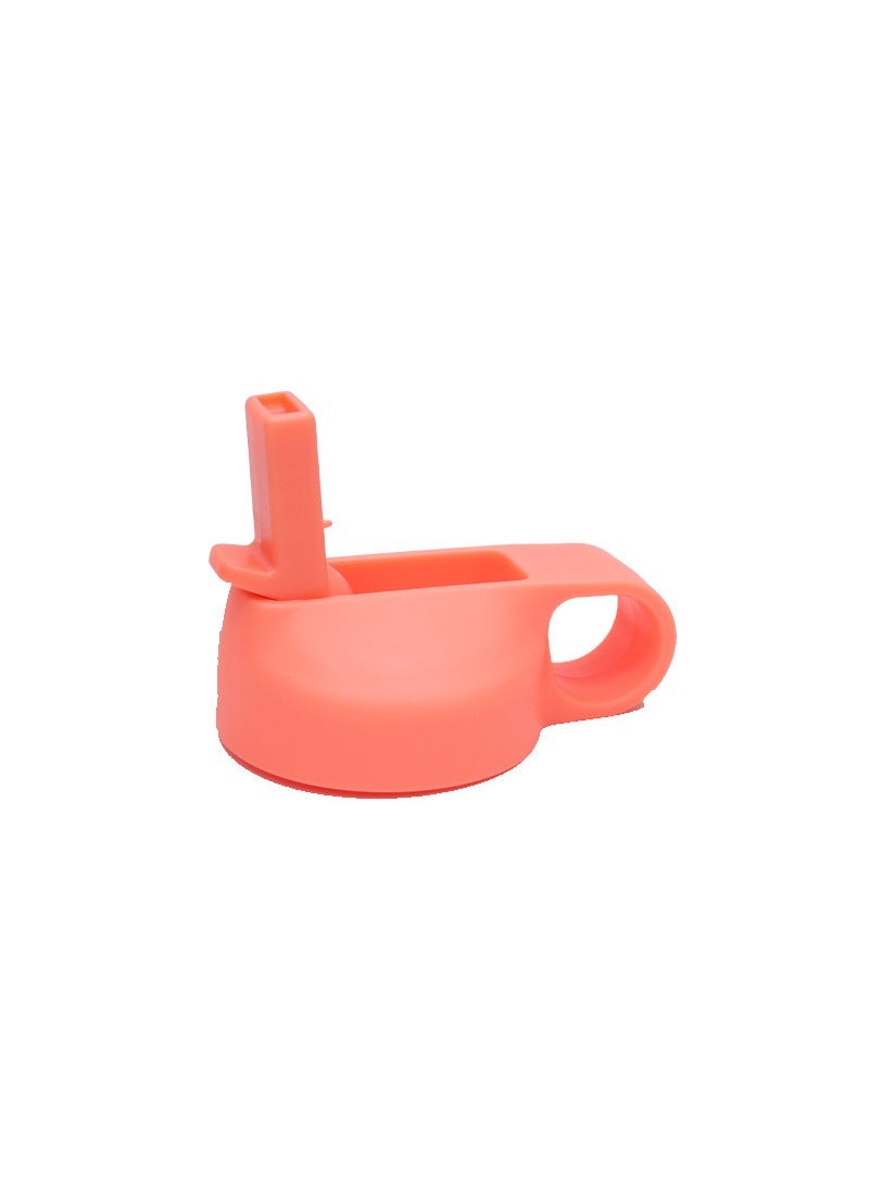 Generic Manufacturer in stock hydroflask full PP plastic cover sports bottle suction nozzle cover stainless steel space pot straw cover Hibiscus color 