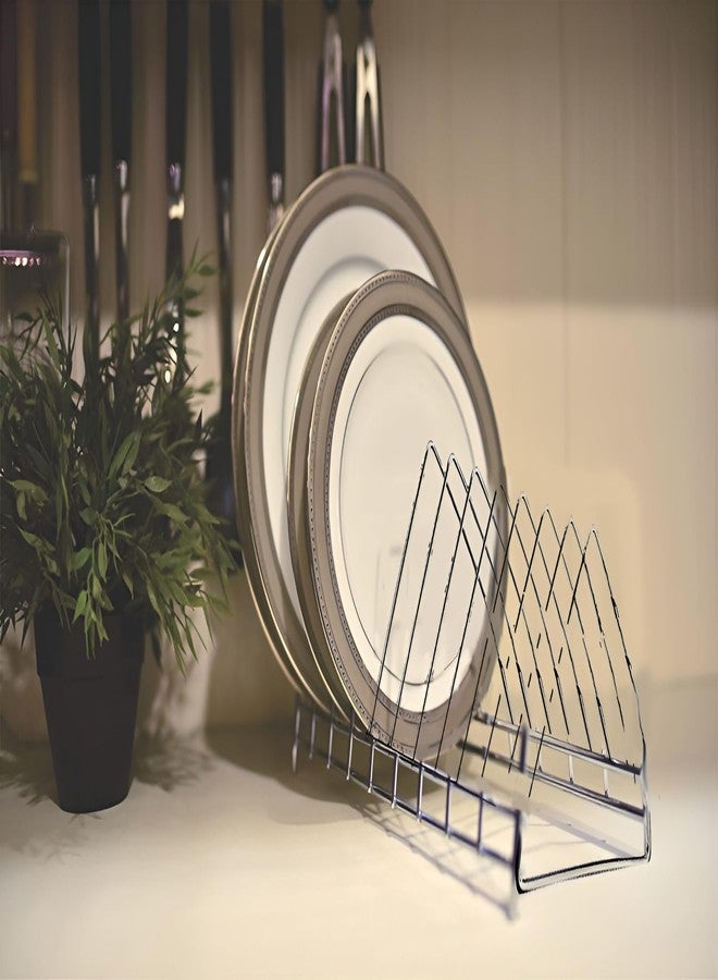 STANDIFY® 8 V-Plate Stainless Steel Stand Heavy Duty, Rust-Proof Durable, Stable, for Indoor & Outdoor Home & Kitchen Use. - Image 2