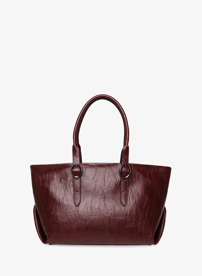Steve Madden WINE Harleen Tote Bag for Women | Best Price UAE