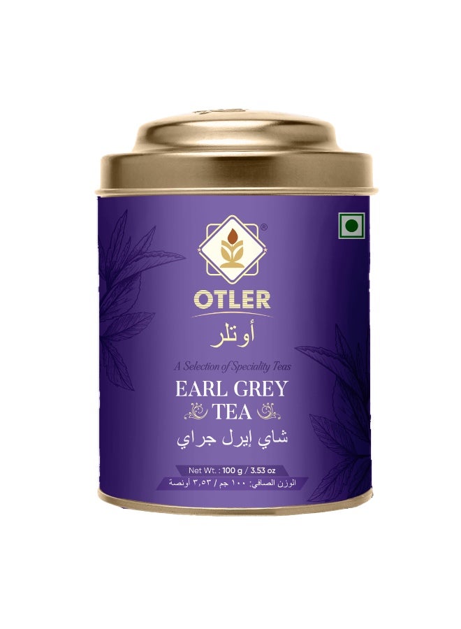 Otler EARL GREY TEA 100 Gms TIN - Image 1