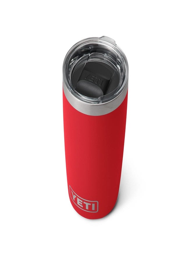 YETI Rambler 10 oz Tumbler, Stainless Steel, Vacuum Insulated with MagSlider Lid, Rescue Red - Image 1