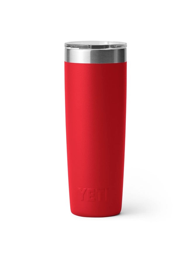 YETI Rambler 10 oz Tumbler, Stainless Steel, Vacuum Insulated with MagSlider Lid, Rescue Red - Image 5