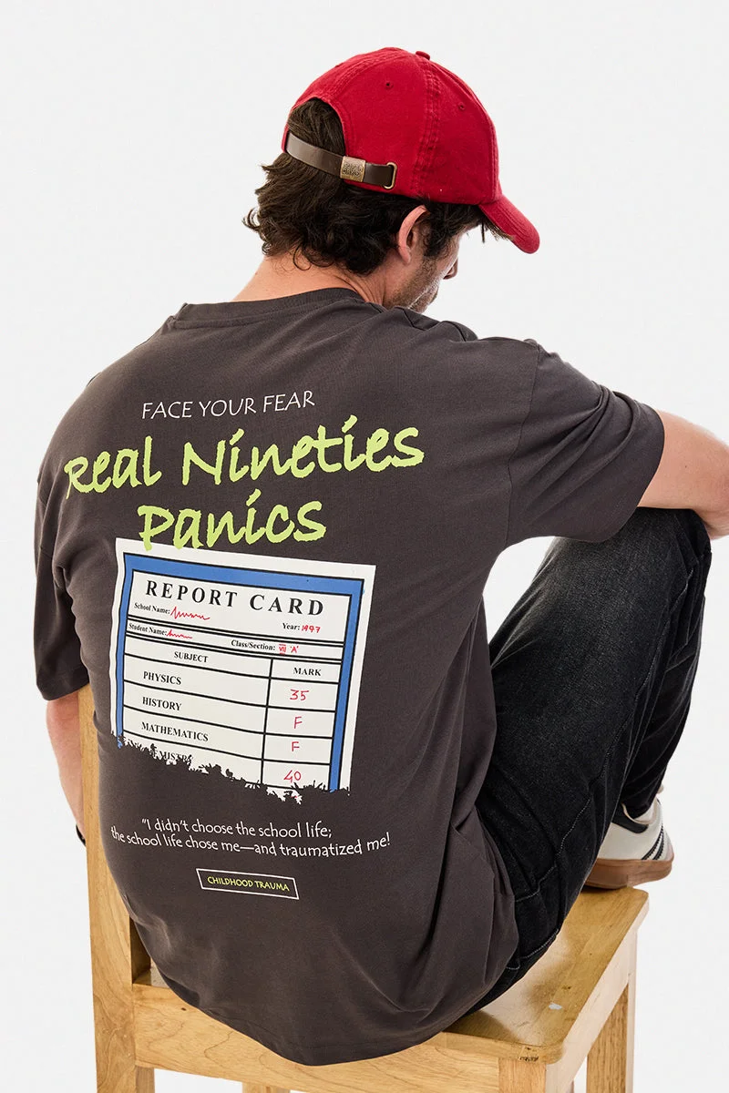 سنيتش Face Your Fear Oversized T-Shirt