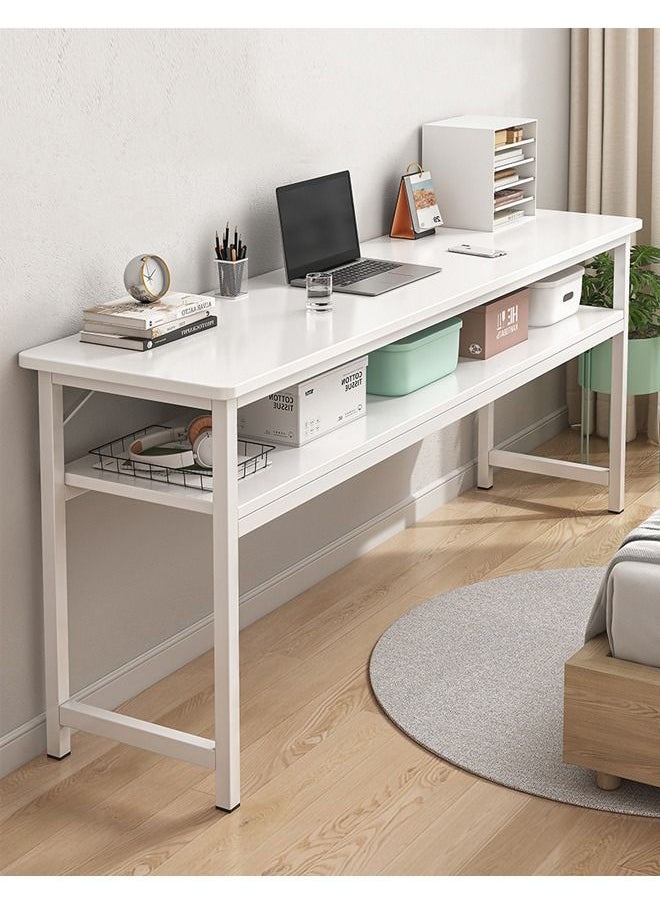 2 Tier Computer and Home Office Desk Long Table