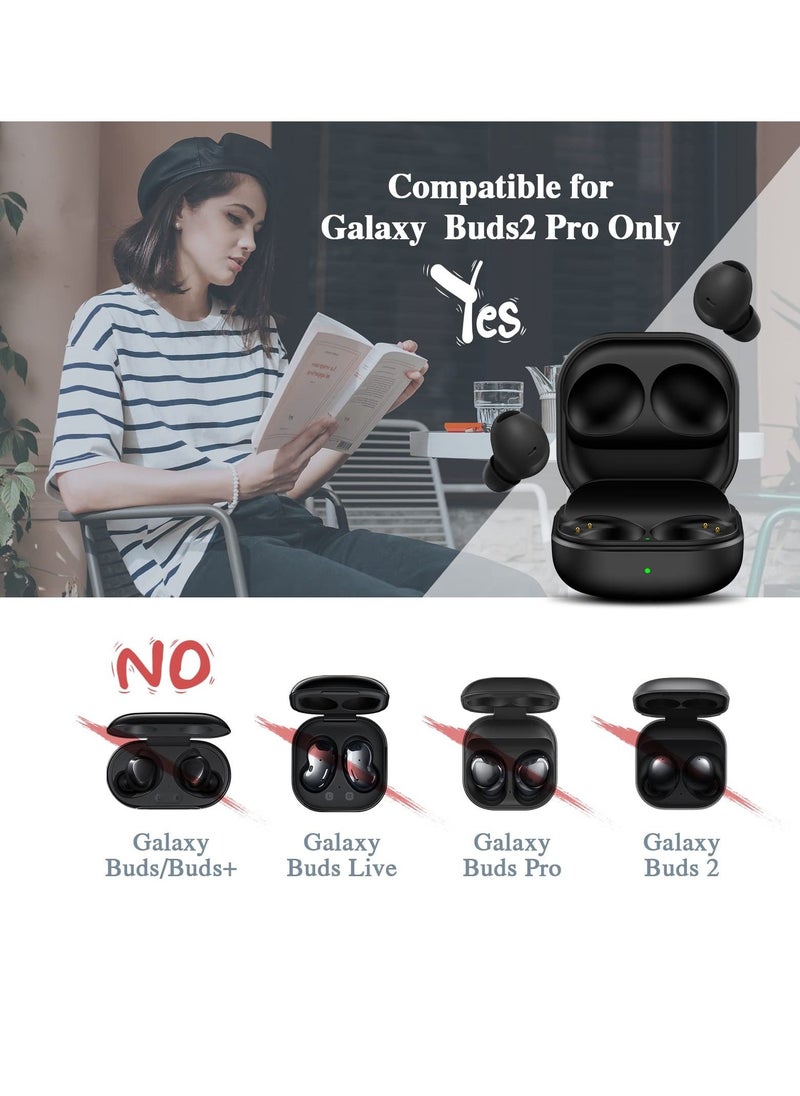 Y&D - Charging Case for Galaxy Buds2 Pro Only, Replacement Charger Support Bluetooth Pairing, Wireless Wired SM R510, NOT Included Earbuds - Image 1