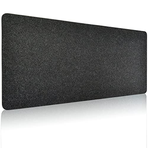 DAWNTREES Large Felt Desk Pad, 40''x16'' Full Desk Mouse Pad, Office Computer Desk Mat for Keyboard,100X40cm Felt Desk Mat for Desk Pad Protector - Image 1