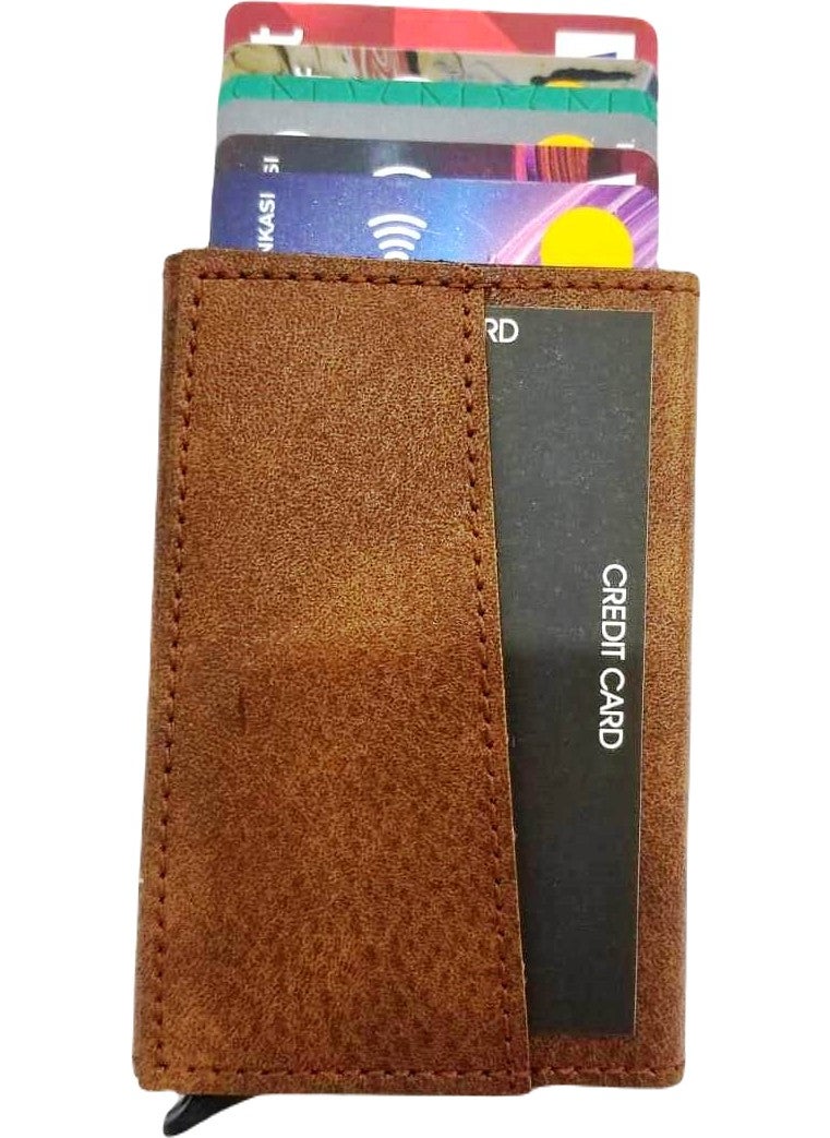 EMEK Minimalist Secrid Mechanism Metal Credit Card Holder Business Card Holder  - Image 2