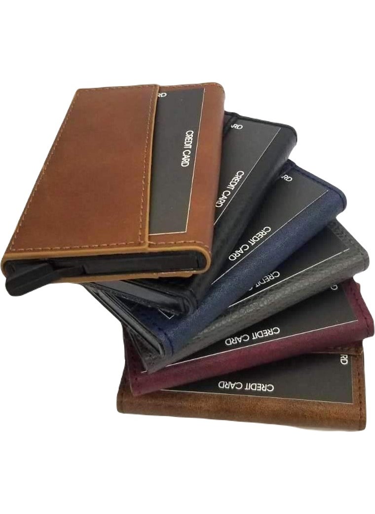 EMEK Minimalist Secrid Mechanism Metal Credit Card Holder Business Card Holder  - Image 5
