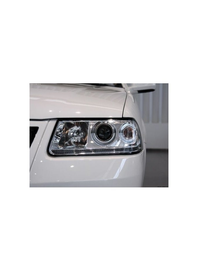 Generic Headlight Assembly Headlamp for V-W Santana 3000  - Image 3