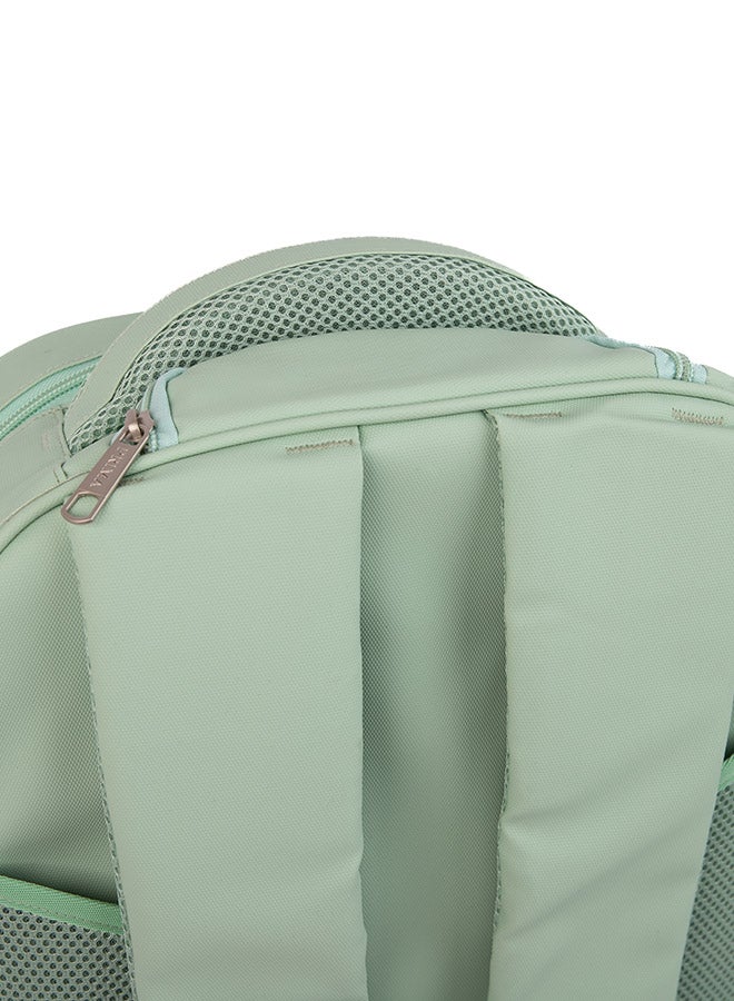 بريما حقيبة ظهر قابلة للطي 20 إنش مع 4 عجلات | حقيبة مدرسية للطلاب بعجلات مثالية للأعمال والطلاب والسفر، مقبض سحب قوي، سحّابات متينة، عجلات دوّارة ناعمة، جيوب منظمة - Image 5