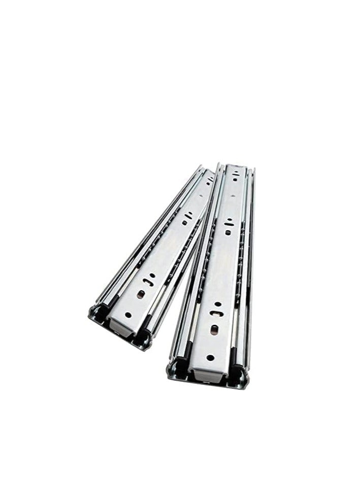 KNP KNP Soft Closing Sliding Drawer Rail in 22 Inches is a High Quality Rail System Designed for Smooth and Quiet Operation of Sliding Drawers.  offers smooth and quiet operation, designed for gentle and controlled closure of drawers.  - Image 1