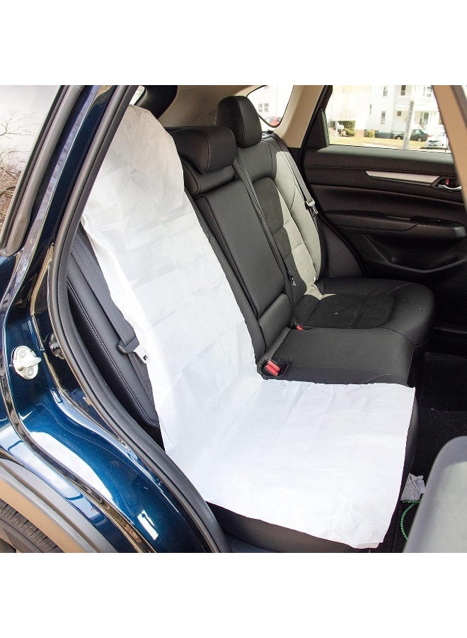 SCS Direct Disposable Airplane and Public Seat Covers (12 pack) - Individually Wrapped Travel Ready Protector Covers seats in Planes, Restaurants, Public Transportation, and More! - Fits Snugly Over ANY Seat - Image 4