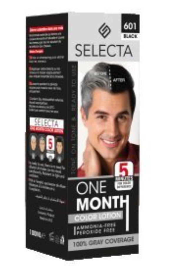 سيليكتا صبغة شعر (أسود طبيعي 620) لمدة شهر 100 مل